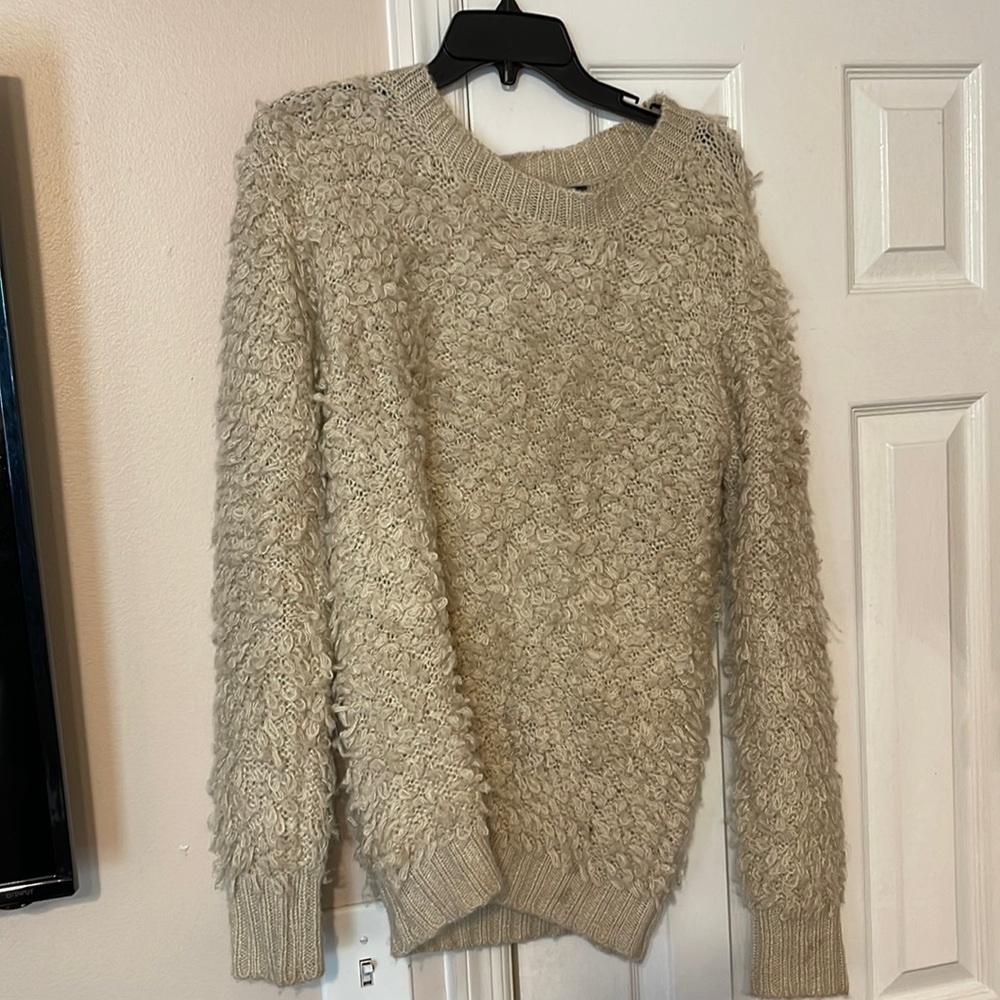 Cozy off white sweater